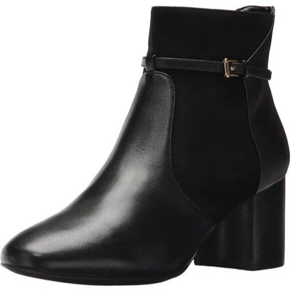 Cole Haan paulina black heeled ankle bootie size 8 - Picture 1 of 16